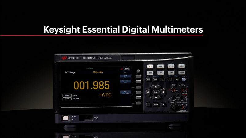 Keysight Essential Digital Multimeters
